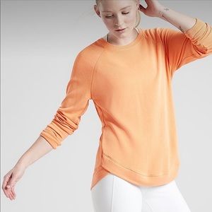 ATHLETA High Serenity Criss Cross Sweatshirt SZ M